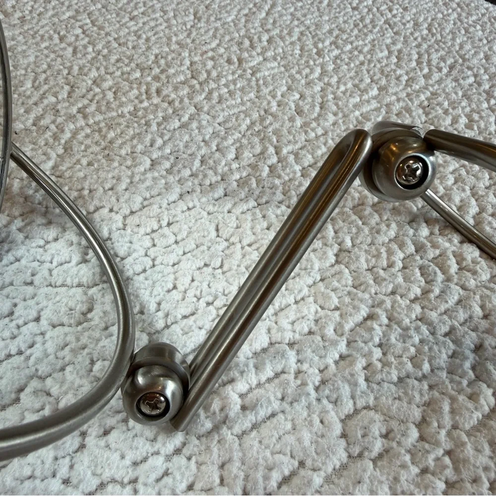 Vintage Folding Travel Mirror – Unique 3-Panel Stand Design